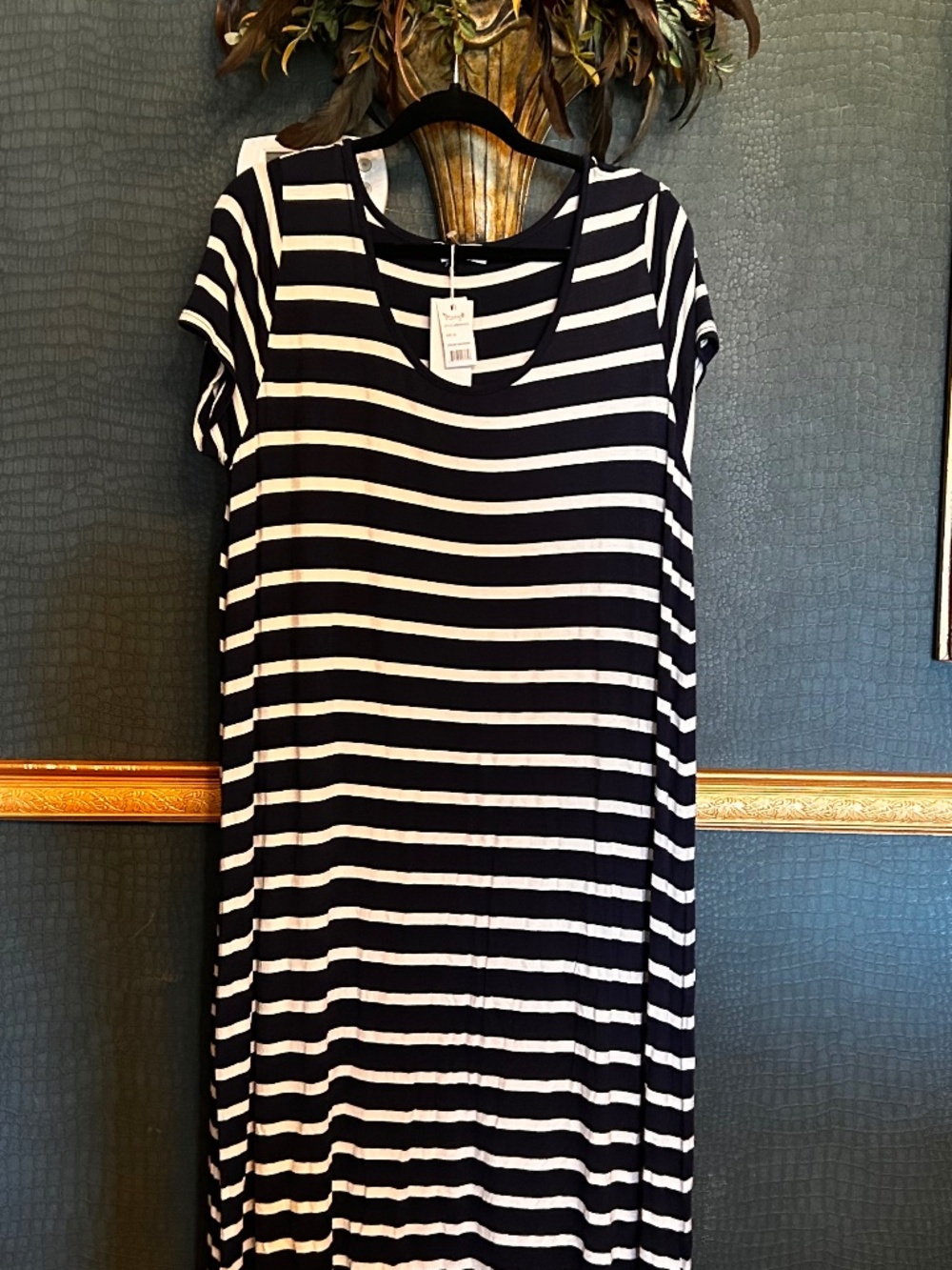 Summer t-shirt knit maxi dress. NWT  plus size